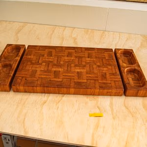 Heart Matai End Grain Board