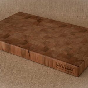 013 Reclaimed Heart Matai  End Grain Cutting Board